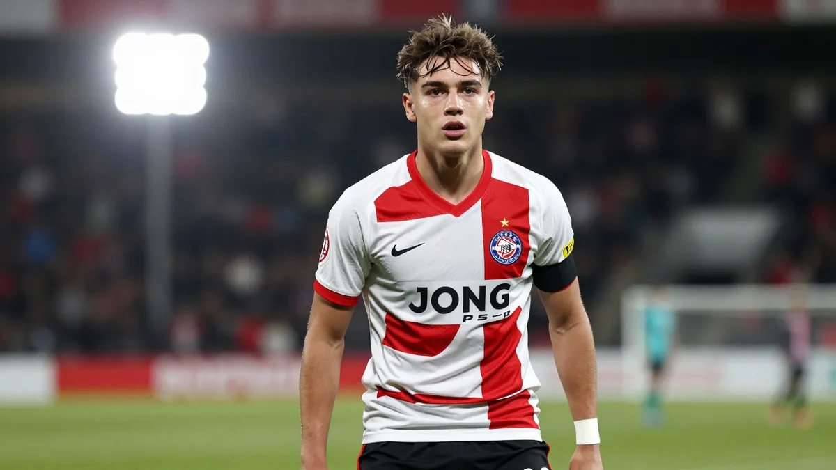 Peter Bosz laat Jong PSV meedoen met Yarek Gasiorowski tegen FC Volendam